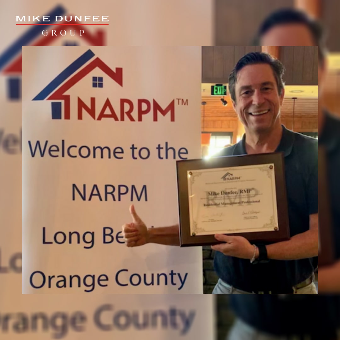 14-Mike receiving his NARPM Resident Management Professional certificate